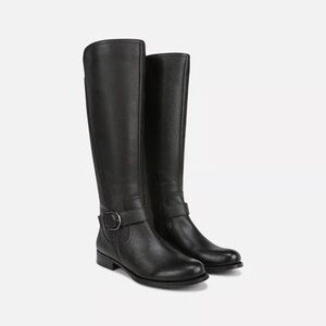 New Naturalizer Jaya Black Leather Knee High Boots, US 7M